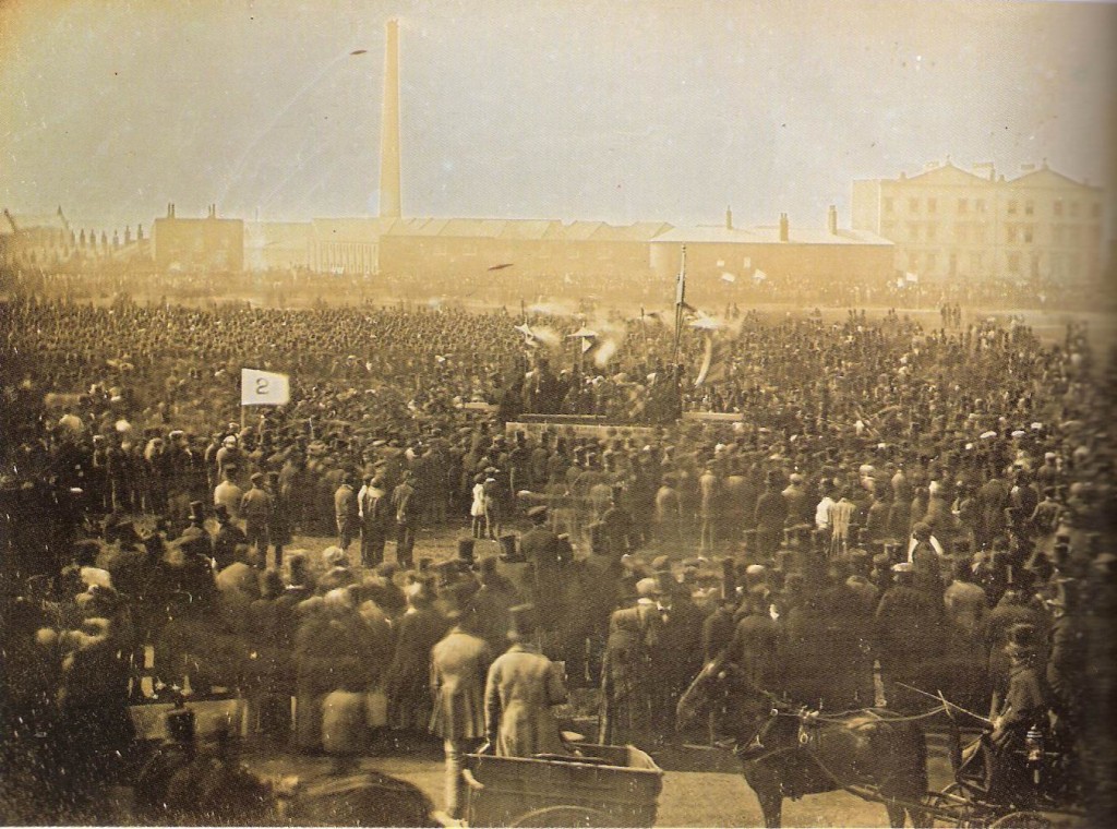 The Chartist Meeting - 1848. The largest gathering of its time.