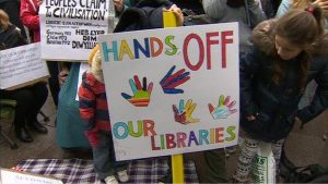 library hands off