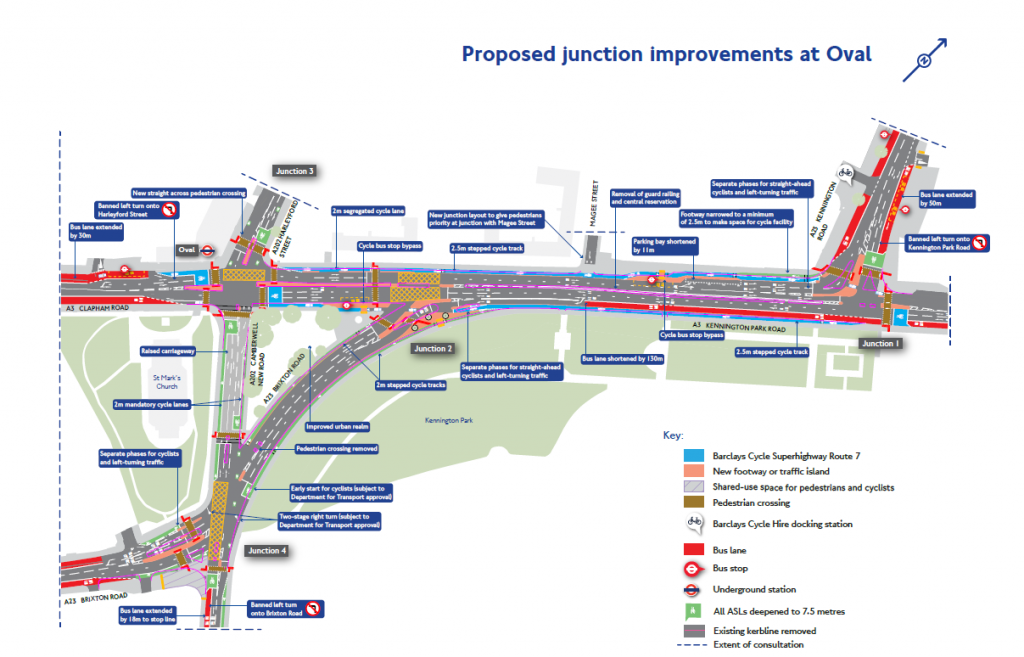 Proposed plan Oval